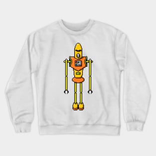 Pixel Robot 007 Crewneck Sweatshirt